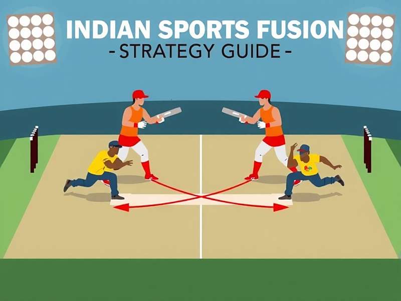 Indian Sports Fusion strategy guide showing kabaddi defensive formations and cricket shot timing